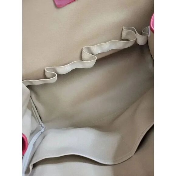 Longchamp Vintage overnight / weekender bag, Red Calfskin Leather One Size - Picture 11 of 12